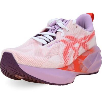 Asics - Novablast 5 - Blanco/Coral Reef - 44 - Zapatillas de running Asics - Novablast 5 - Blanco/Coral Reef - 44 - Zapatillas de running