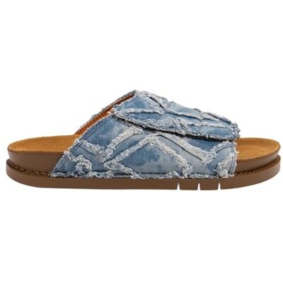 ART Kassel, Sandalias Planas Unisex Adulto, Denim, 43 EU ART Kassel, Sandalias Planas Unisex Adulto, Denim, 43 EU