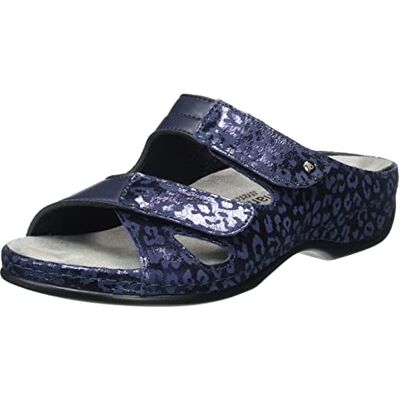 Berkemann Janna, Pantuflas Mujer, Blue Leo, 40 2/3 EU Berkemann Janna, Pantuflas Mujer, Blue Leo, 40 2/3 EU