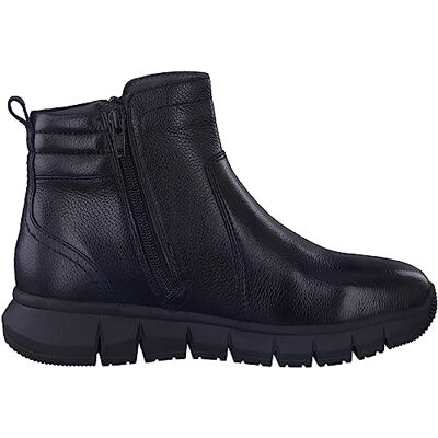 Tamaris Botines Comfort para mujer, sin tacón, con cremallera, corte cómodo, Color negro., 36 EU Tamaris Botines Comfort para mujer, sin tacón, con cremallera, corte cómodo, Color negro., 36 EU
