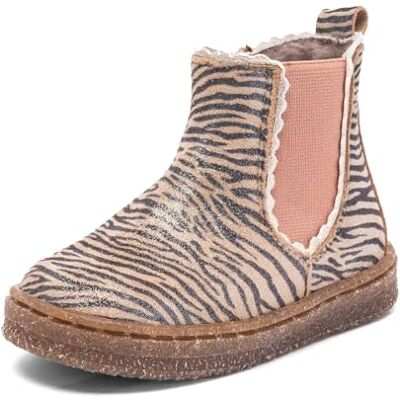 Bisgaard Siggi Lamb, Zapatillas Unisex niños, Zebra Glitter, 20 EU Bisgaard Siggi Lamb, Zapatillas Unisex niños, Zebra Glitter, 20 EU
