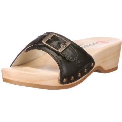 Berkemann Hamburg 110 Zuecos para Mujer, Color Negro, Talla 37.5 Berkemann Hamburg 110 Zuecos para Mujer, Color Negro, Talla 37.5