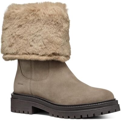 Geox Botas D Iridea M para Mujer, marrón, 2 UK Geox Botas D Iridea M para Mujer, marrón, 2 UK