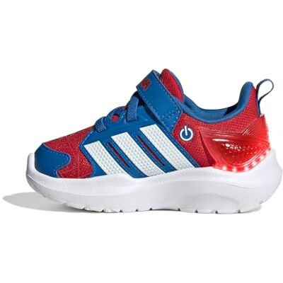 Adidas Unisex bebé Marvel Spider-Man Lightorama Runner Infants Shoes, Better Scarlet/FTWR White/Bright Royal, 21 EU Adidas Unisex bebé Marvel Spider-Man Lightorama Runner Infants Shoes, Better Scarlet/FTWR White/Bright Royal, 21 EU