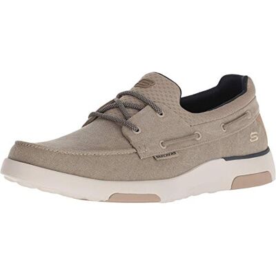 Skechers Men's Boat Bellinger-Garmo Oxford Shoe, Toupe, 42.5 EU Skechers Men's Boat Bellinger-Garmo Oxford Shoe, Toupe, 42.5 EU