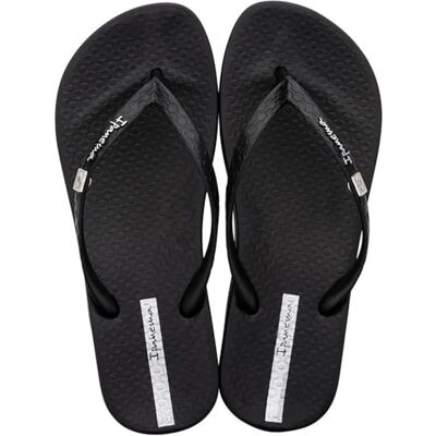 Ipanema Chanclas para mujer Anat Brasilidade Fem, Negro, 40 EU Estrecho Ipanema Chanclas para mujer Anat Brasilidade Fem, Negro, 40 EU Estrecho