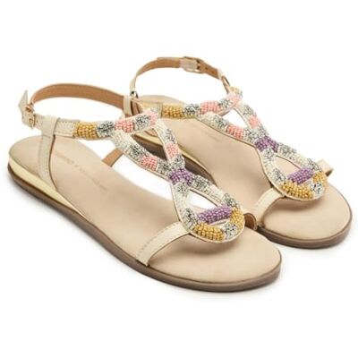 GIOSEPPO Sandalias planas piel TILTON Tacón 2 cm Zapato cierre hebilla Mujer Malva Talla 37 GIOSEPPO Sandalias planas piel TILTON Tacón 2 cm Zapato cierre hebilla Mujer Malva Talla 37