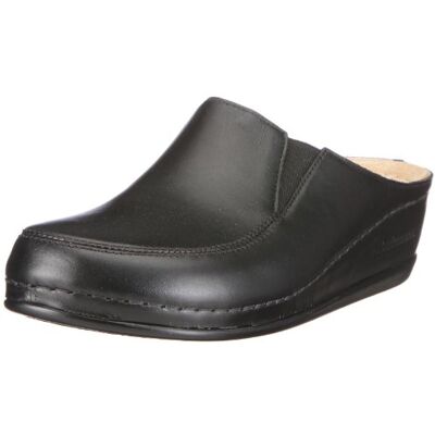 Berkemann Atlanta Celle 1301 Zuecos para mujer, Negro, 37.5 Berkemann Atlanta Celle 1301 Zuecos para mujer, Negro, 37.5