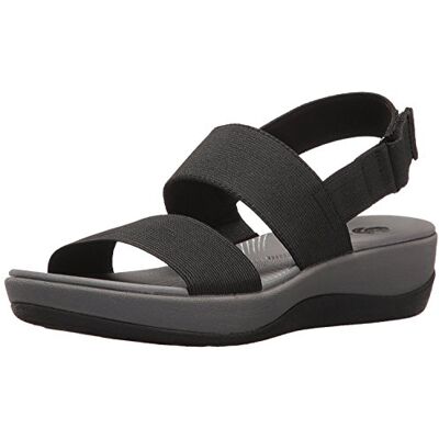 Clarks Arla Jacory, Sandalias de Talón Abierto para Mujer Negro, 36.5 EU Clarks Arla Jacory, Sandalias de Talón Abierto para Mujer Negro, 36.5 EU