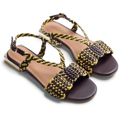 GIOSEPPO LODWAR, Correa en T Mujer, Amarillo, 35 EU GIOSEPPO LODWAR, Correa en T Mujer, Amarillo, 35 EU