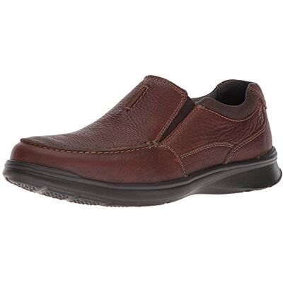 Clarks Cotrell Free, Mocasín Hombre, Piel de Tabaco marrón, 45 EU Clarks Cotrell Free, Mocasín Hombre, Piel de Tabaco marrón, 45 EU