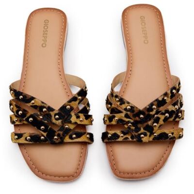 GIOSEPPO Sandalias Piel Leopardo Isabelle GIOSEPPO Sandalias Piel Leopardo Isabelle