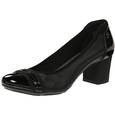 Anne Klein – Zapato de tacón bajo, Zapato de Cuero para Mujer Anne Klein – Zapato de tacón bajo, Zapato de Cuero para Mujer