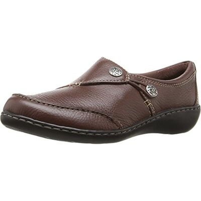 Clarks Ashland Lane, Mocasín Mujer, Rojo Redwood, 38 EU Clarks Ashland Lane, Mocasín Mujer, Rojo Redwood, 38 EU