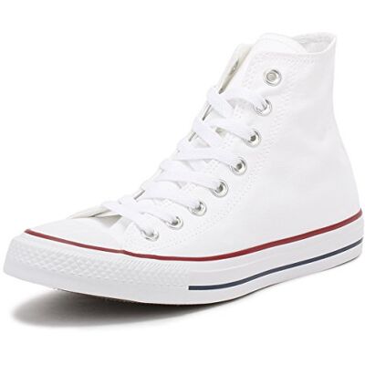 Converse All Star Hi Canvas Zapatillas Blancas Ópticas -UK 8 Converse All Star Hi Canvas Zapatillas Blancas Ópticas -UK 8