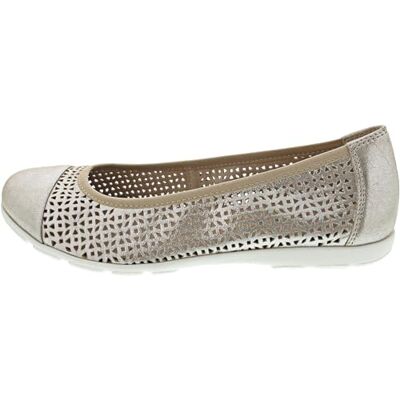 CAPRICE Mujer 9-22151-42, Zapatos Tipo Ballet, Gris Topo, 36 EU CAPRICE Mujer 9-22151-42, Zapatos Tipo Ballet, Gris Topo, 36 EU