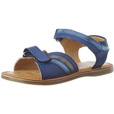 Kickers Chica Divizza Sandale, Azul oscuro Metallise, 19 EU Kickers Chica Divizza Sandale, Azul oscuro Metallise, 19 EU