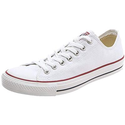 Converse All Star Ox Canvas Zapatillas Blancas-UK 6 Converse All Star Ox Canvas Zapatillas Blancas-UK 6