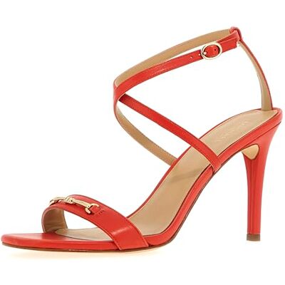 Michael Kors Lena Heeled Sandal, Sandals Mujer, Burnt Sienna, 37 EU Michael Kors Lena Heeled Sandal, Sandals Mujer, Burnt Sienna, 37 EU