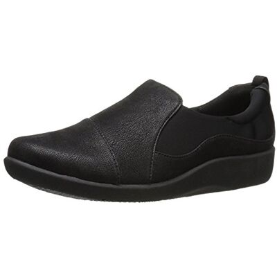 Clarks Paz Sillian, Mocasines Mujer, Negro (Black Leather 005), 40 EU Clarks Paz Sillian, Mocasines Mujer, Negro (Black Leather 005), 40 EU