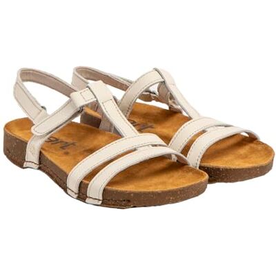 ART I Breathe, Sandalias planas Mujer, Nappa Cream, 38 EU ART I Breathe, Sandalias planas Mujer, Nappa Cream, 38 EU