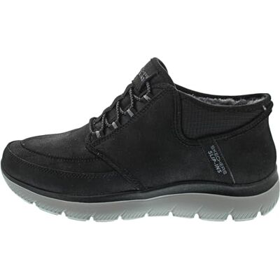 Skechers Hombre Summits Siegul Slip-In ENTRENADOR, Black Suede/Charcoal Trim, 42 EU Skechers Hombre Summits Siegul Slip-In ENTRENADOR, Black Suede/Charcoal Trim, 42 EU