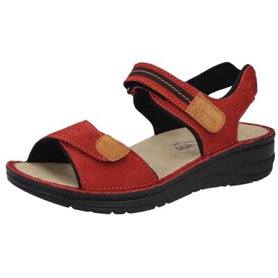 Berkemann Leni, Sandalia Mujer, Rojo, 37.5 EU Berkemann Leni, Sandalia Mujer, Rojo, 37.5 EU