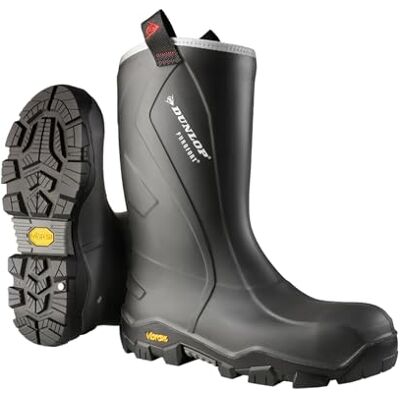 Dunlop Protective Footwear (DUO18) Purofort Reliance, Botas de Seguridad Unisex Adulto, Black, 43 EU Dunlop Protective Footwear (DUO18) Purofort Reliance, Botas de Seguridad Unisex Adulto, Black, 43 EU