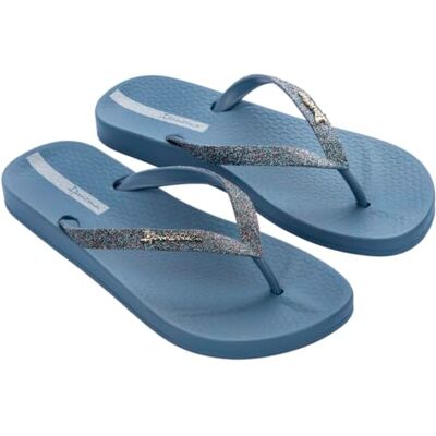 Ipanema Chanclas Anat Lolita FEM para mujer, color azul y brillante, talla 37 EU, Blue Glitter, 37 EU Ipanema Chanclas Anat Lolita FEM para mujer, color azul y brillante, talla 37 EU, Blue Glitter, 37 EU