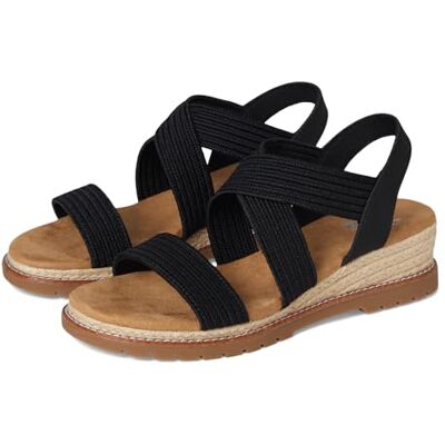 Skechers Desert, Desierto Chill Uptown Haze Mujer, Tela sintética Negra, 37 EU Skechers Desert, Desierto Chill Uptown Haze Mujer, Tela sintética Negra, 37 EU