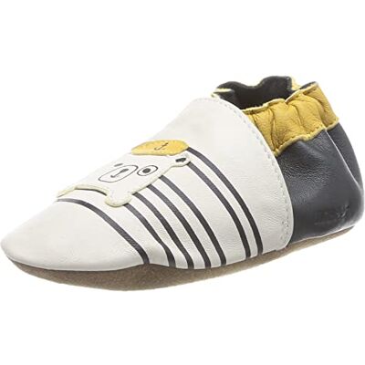 Robeez Naval Officer, Pantuflas, Beige, 17 EU Robeez Naval Officer, Pantuflas, Beige, 17 EU