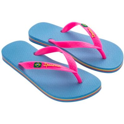 Ipanema CLAS Brasil II Fem, Chanclas Mujer, Azul y Rosa, 37 EU Ipanema CLAS Brasil II Fem, Chanclas Mujer, Azul y Rosa, 37 EU