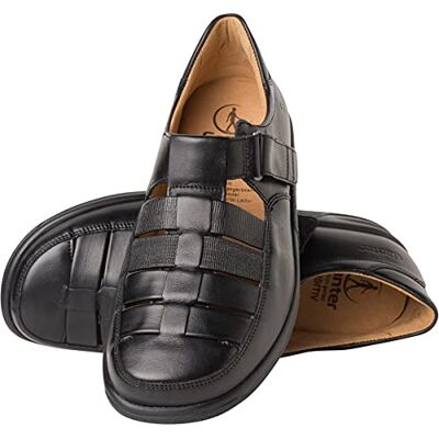 Ganter Hombre Mocasines, Negro (Schwarz 0100), 42.5 EU Ganter Hombre Mocasines, Negro (Schwarz 0100), 42.5 EU