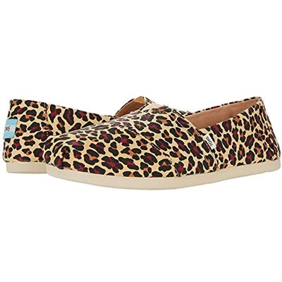 TOMS Alpargata Cloudbound, Mocasines Planos Mujer, Beige (Estampado de Leopardo Beige), 37 EU TOMS Alpargata Cloudbound, Mocasines Planos Mujer, Beige (Estampado de Leopardo Beige), 37 EU