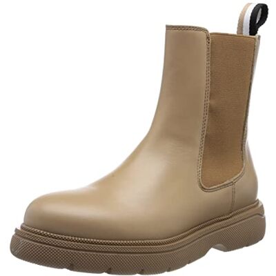 Boss Botas Jacob Chelsea-c Ankle para mujer, Beige260, 36 EU Boss Botas Jacob Chelsea-c Ankle para mujer, Beige260, 36 EU