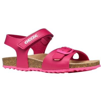 Geox J Adriel Girl C, Sandalias Niñas, Dk Fucsia, 37 EU Geox J Adriel Girl C, Sandalias Niñas, Dk Fucsia, 37 EU