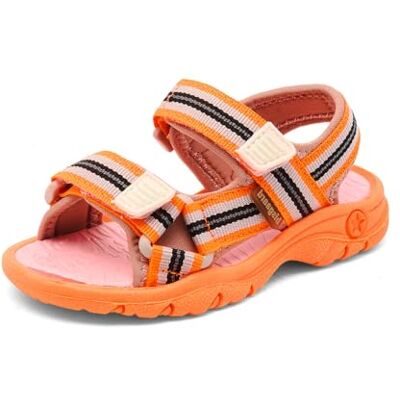 Bisgaard Sko A/S. nico Sandal, Orange Mix, 22 EU Bisgaard Sko A/S. nico Sandal, Orange Mix, 22 EU