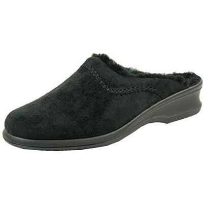 Rohde Farun pantuflas forradas Mujer, Negro (Schwarz 90), 40 EU (6.5 UK) Rohde Farun pantuflas forradas Mujer, Negro (Schwarz 90), 40 EU (6.5 UK)
