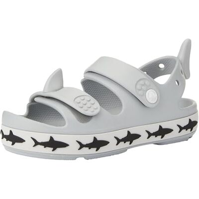 Crocs Crocband Cruiser Sandal K, Sandalias Unisex niños, Light Grey, 38/39 EU Crocs Crocband Cruiser Sandal K, Sandalias Unisex niños, Light Grey, 38/39 EU