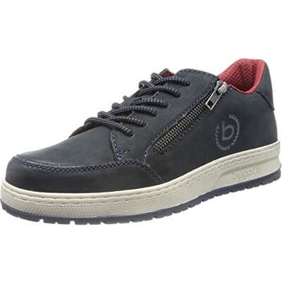 bugatti Revel, Cordones Hombre, Azul Oscuro, 44 EU Ancho bugatti Revel, Cordones Hombre, Azul Oscuro, 44 EU Ancho