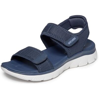 Skechers Mujer Summits Sandal Cute Mark Zapatillas, Navy, 40 EU Skechers Mujer Summits Sandal Cute Mark Zapatillas, Navy, 40 EU