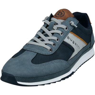 bugatti 321-a3a01, Zapatos con Cordones Hombre, Azul Oscuro, 46 EU bugatti 321-a3a01, Zapatos con Cordones Hombre, Azul Oscuro, 46 EU