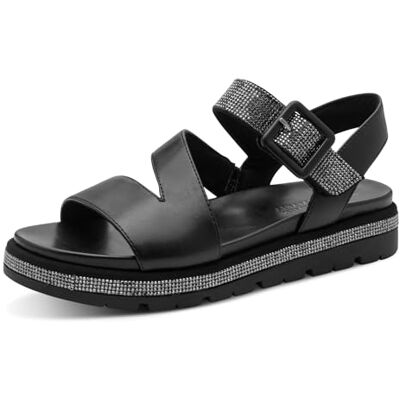 MARCO TOZZI Guido Maria Kretschmer by Sandale , Sandalia Mujer, Negro, 42 EU MARCO TOZZI Guido Maria Kretschmer by Sandale , Sandalia Mujer, Negro, 42 EU