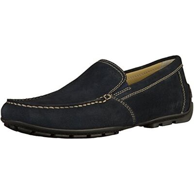 Geox U Moner V, Mocasines para Hombre, Azul (Blue) , 42 EU Geox U Moner V, Mocasines para Hombre, Azul (Blue) , 42 EU