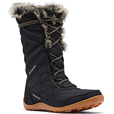 Columbia MINX MID III, Botas de Nieve Mujer, Black, Khaki II, 39.5 EU Columbia MINX MID III, Botas de Nieve Mujer, Black, Khaki II, 39.5 EU