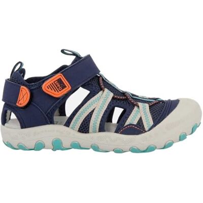 GIOSEPPO Chanclas Deportivas Azul Marino con Detalles Naranjas para niño DEINZE 31 EU GIOSEPPO Chanclas Deportivas Azul Marino con Detalles Naranjas para niño DEINZE 31 EU