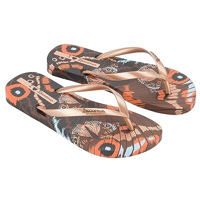 Ipanema Chanclas de mujer con estampado animal III Fem, Marrón Metálico Rosa, 37 EU Ipanema Chanclas de mujer con estampado animal III Fem, Marrón Metálico Rosa, 37 EU