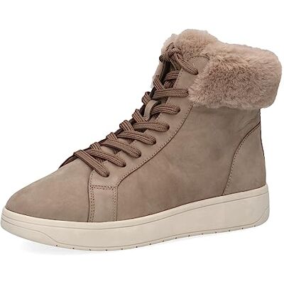 CAPRICE , Botines planos con cordones con forro cálido para Mujer, Marrón (Mud Nubuc), 37 EU CAPRICE , Botines planos con cordones con forro cálido para Mujer, Marrón (Mud Nubuc), 37 EU