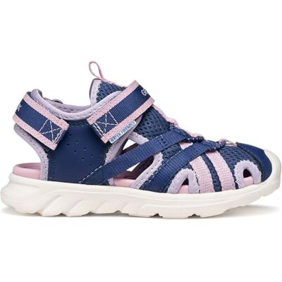 Geox J AIRADYUM GI Sandalia, azul marino/lila, talla 36 EU Geox J AIRADYUM GI Sandalia, azul marino/lila, talla 36 EU