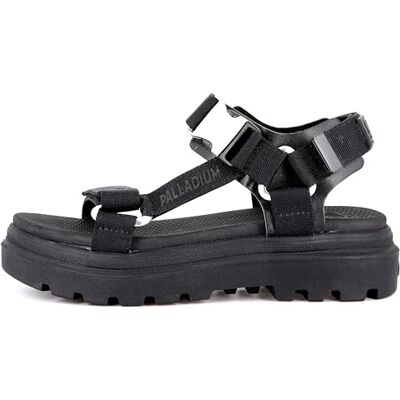 Palladium Pallacruise Strap, Sandal Mujer, Negro, 37.5 EU Palladium Pallacruise Strap, Sandal Mujer, Negro, 37.5 EU